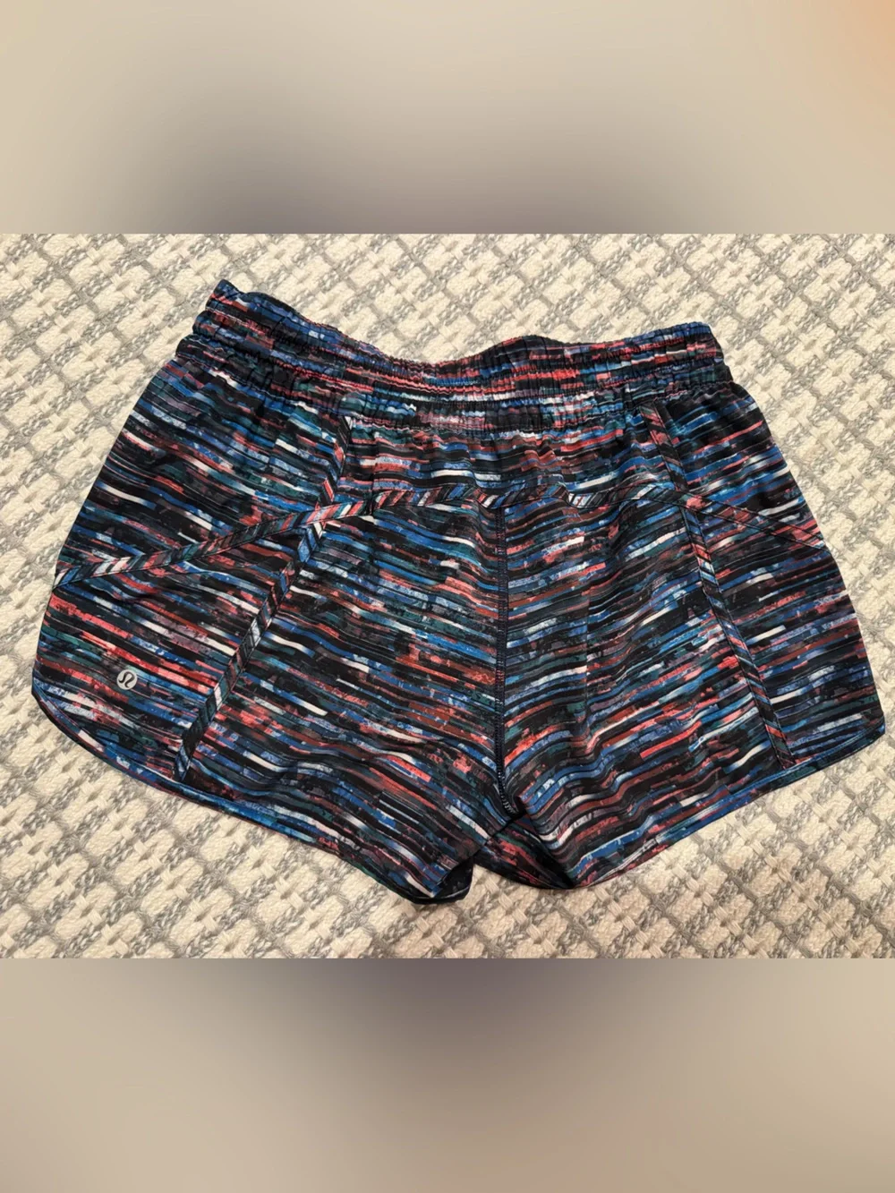 lululemon athletica womens Performance Shorts — Black, Blue, Red